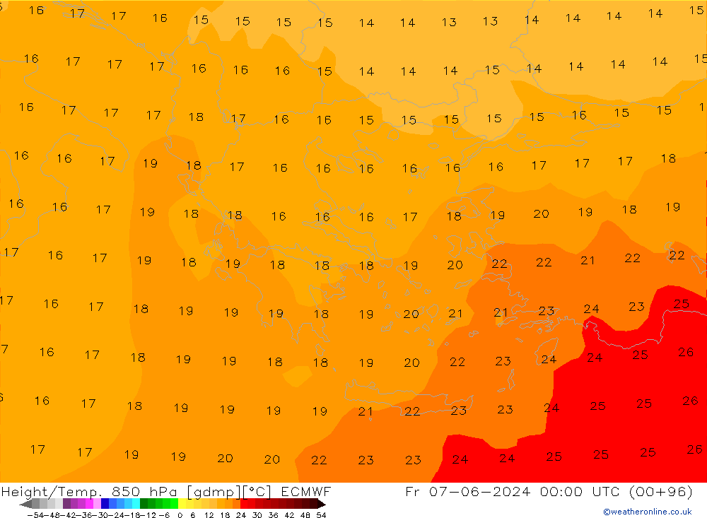 Z500/Rain (+SLP)/Z850 ECMWF pt. 07.06.2024 00 UTC