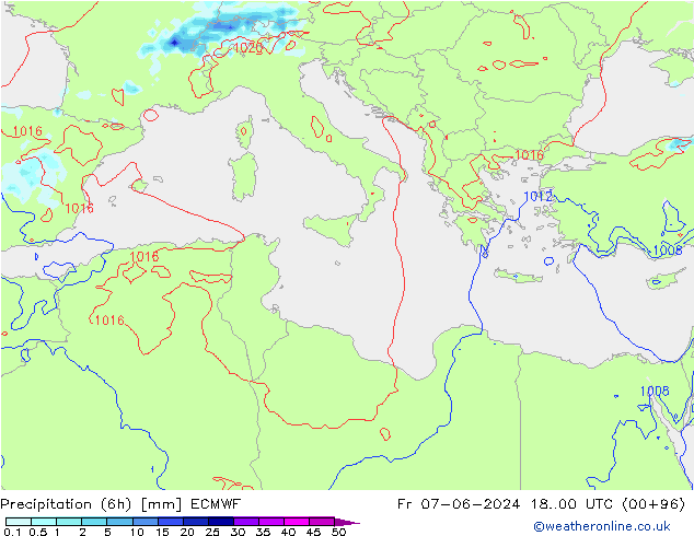 Z500/Rain (+SLP)/Z850 ECMWF pt. 07.06.2024 00 UTC