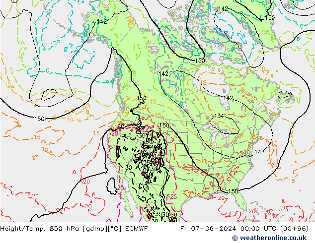 Z500/Rain (+SLP)/Z850 ECMWF pt. 07.06.2024 00 UTC