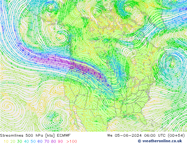  500 hPa ECMWF  05.06.2024 06 UTC