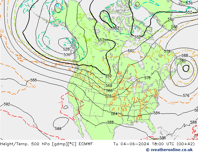 Z500/Rain (+SLP)/Z850 ECMWF  04.06.2024 18 UTC