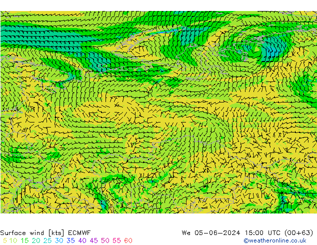  10 m ECMWF  05.06.2024 15 UTC