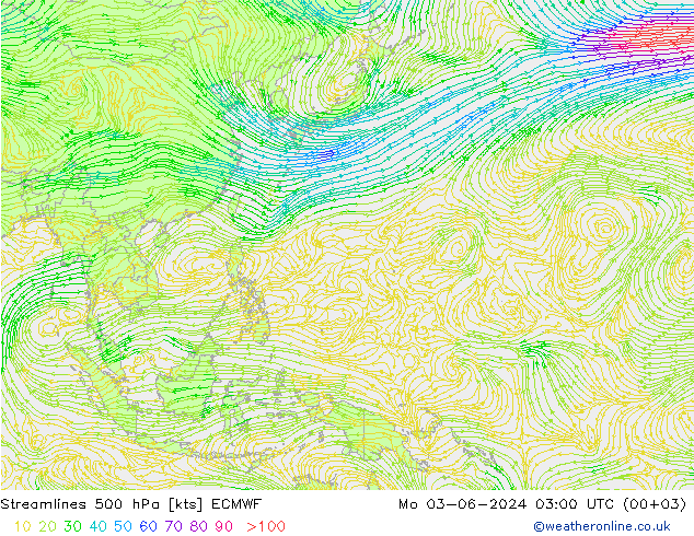  500 hPa ECMWF  03.06.2024 03 UTC