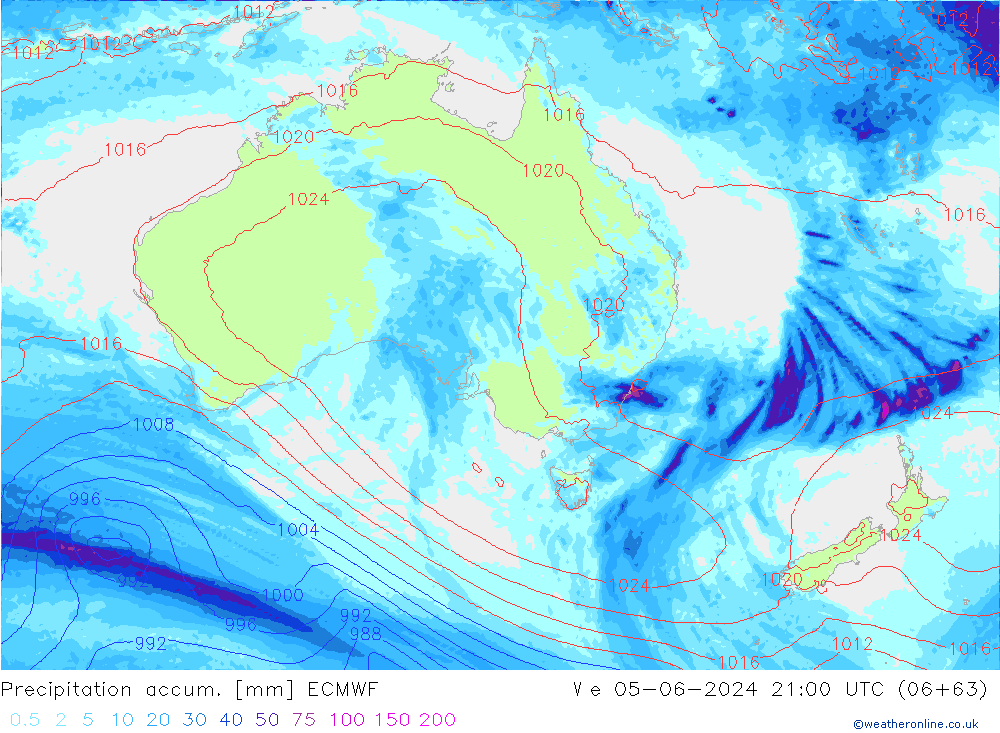 Précipitation accum. ECMWF mer 05.06.2024 21 UTC