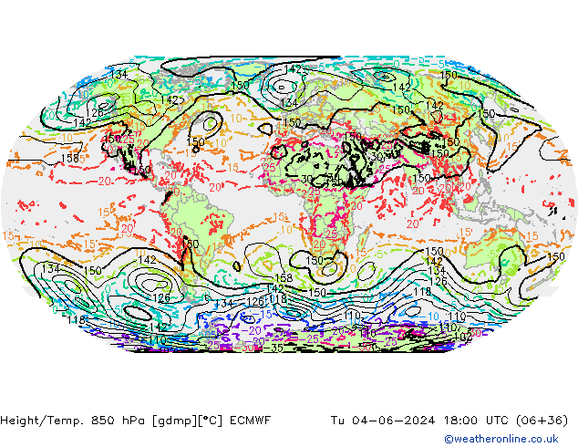 Z500/Rain (+SLP)/Z850 ECMWF  04.06.2024 18 UTC