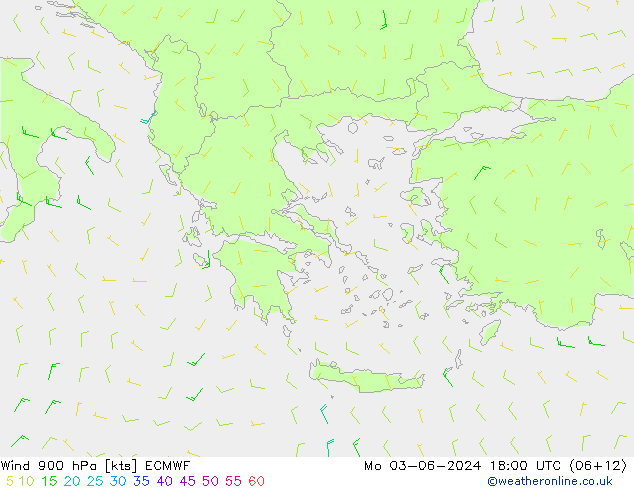  900 hPa ECMWF  03.06.2024 18 UTC