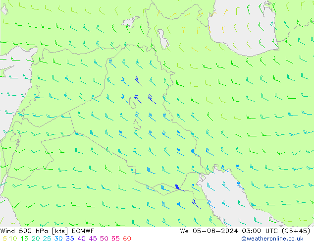  500 hPa ECMWF  05.06.2024 03 UTC