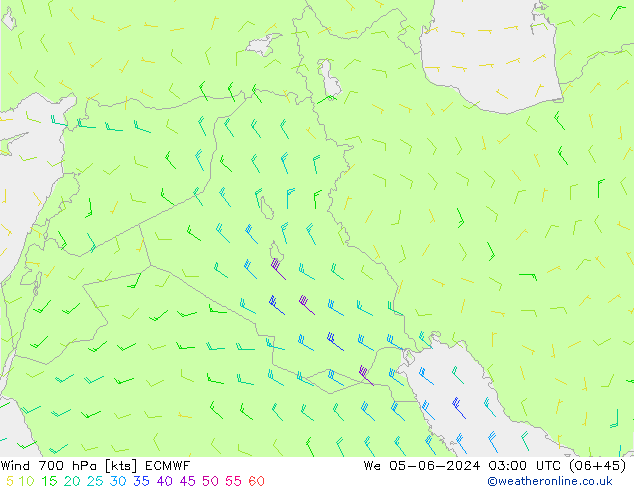  700 hPa ECMWF  05.06.2024 03 UTC