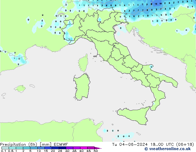 Z500/Rain (+SLP)/Z850 ECMWF  04.06.2024 00 UTC