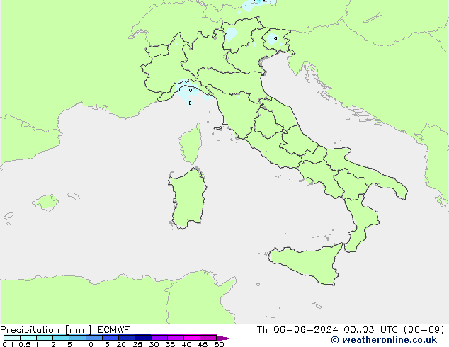 Neerslag ECMWF do 06.06.2024 03 UTC