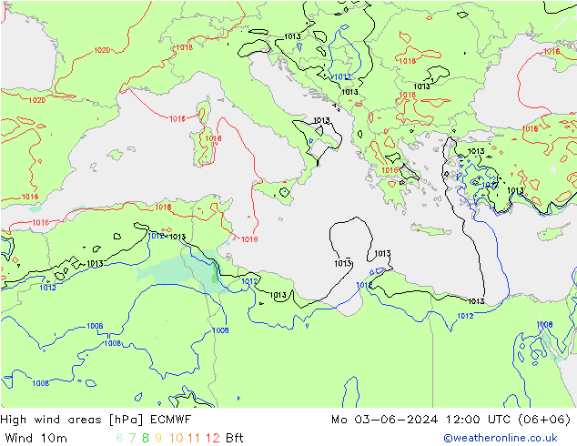 Sturmfelder ECMWF Mo 03.06.2024 12 UTC