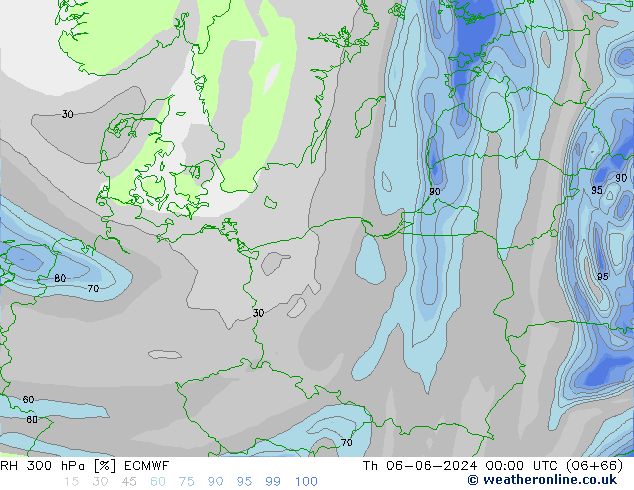 RV 300 hPa ECMWF do 06.06.2024 00 UTC