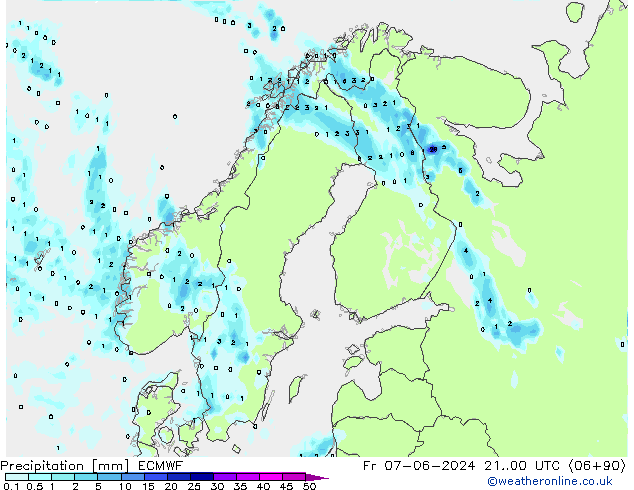 opad ECMWF pt. 07.06.2024 00 UTC