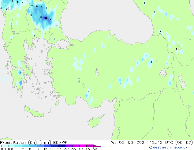 Z500/Rain (+SLP)/Z850 ECMWF śro. 05.06.2024 18 UTC