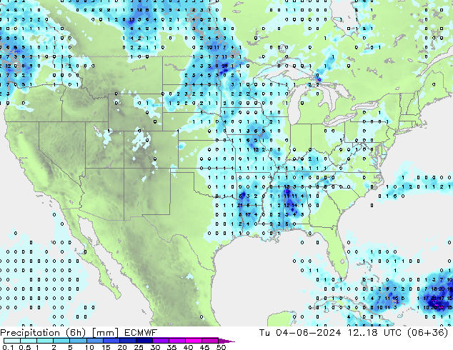 Z500/Rain (+SLP)/Z850 ECMWF mar 04.06.2024 18 UTC