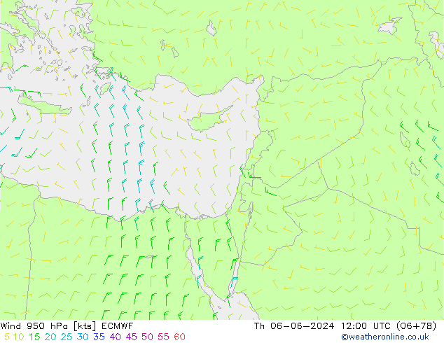  950 hPa ECMWF  06.06.2024 12 UTC