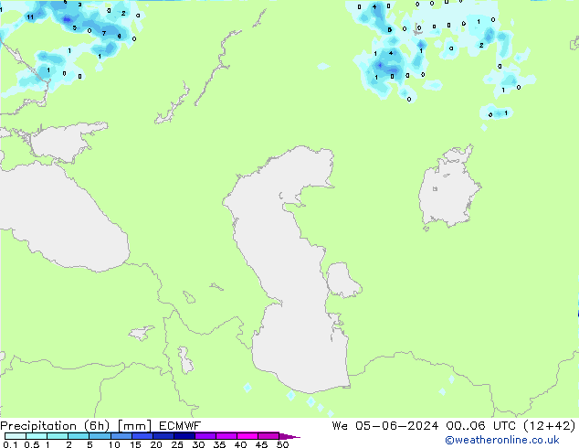 Z500/Rain (+SLP)/Z850 ECMWF śro. 05.06.2024 06 UTC