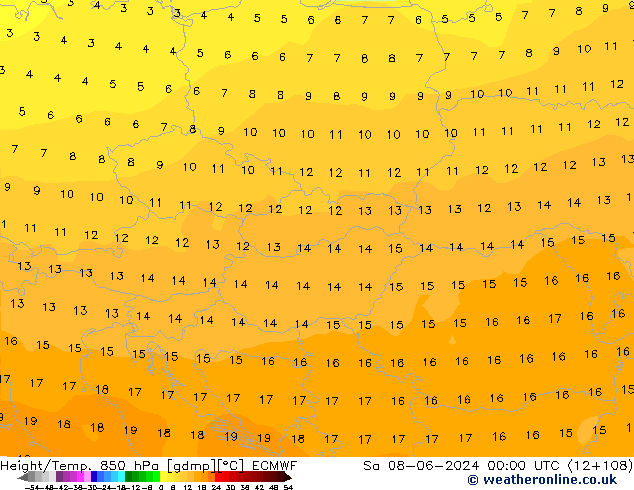 Z500/Rain (+SLP)/Z850 ECMWF sáb 08.06.2024 00 UTC