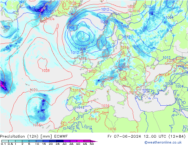  (12h) ECMWF  07.06.2024 00 UTC