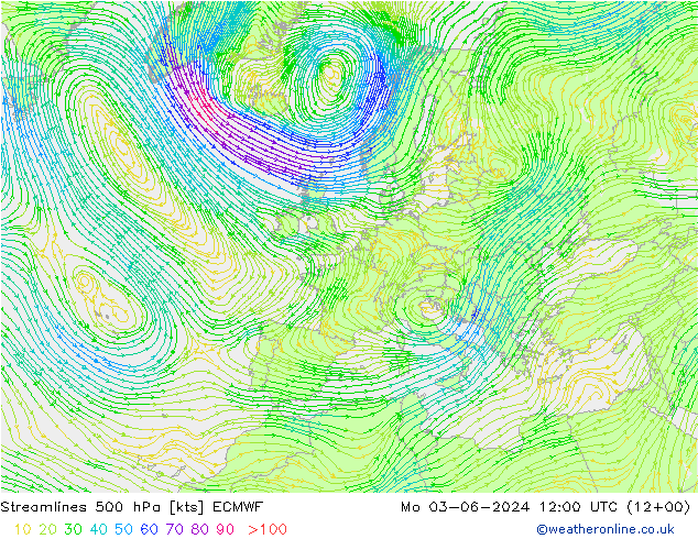  500 hPa ECMWF  03.06.2024 12 UTC