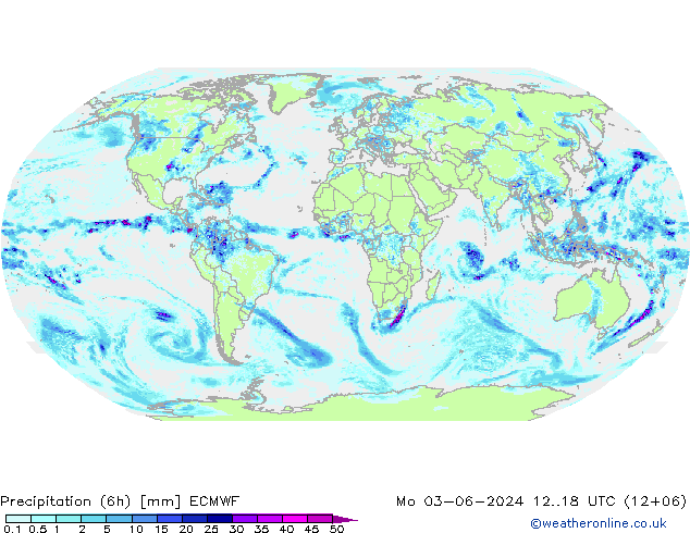 Z500/Rain (+SLP)/Z850 ECMWF Mo 03.06.2024 18 UTC