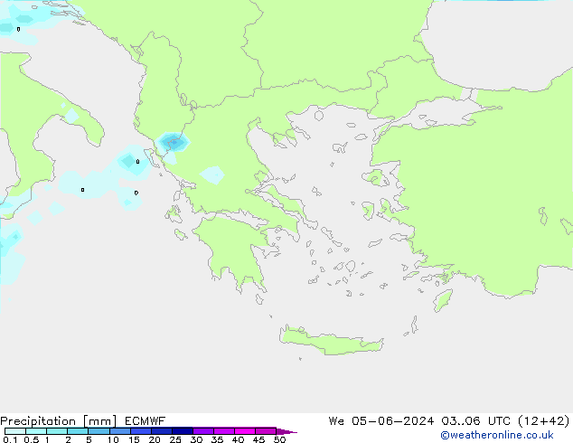 Neerslag ECMWF wo 05.06.2024 06 UTC