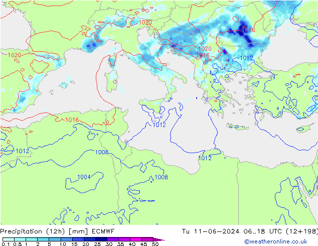  (12h) ECMWF  11.06.2024 18 UTC