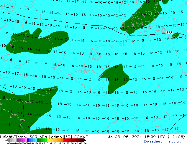 Z500/Regen(+SLP)/Z850 ECMWF ma 03.06.2024 18 UTC