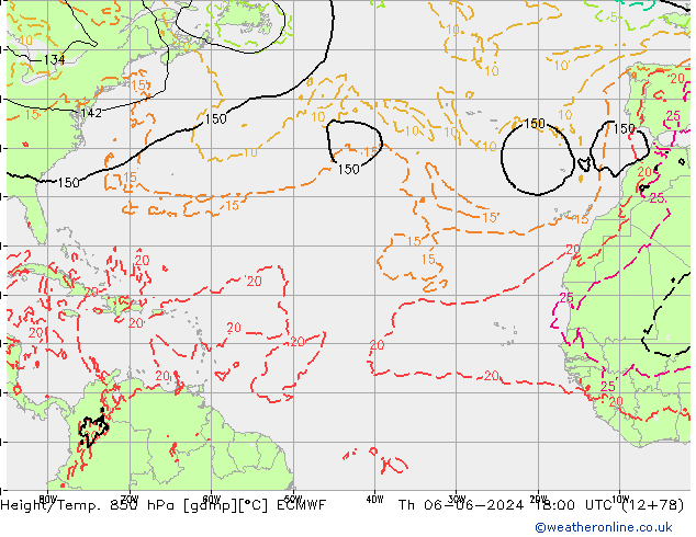 Z500/Rain (+SLP)/Z850 ECMWF Do 06.06.2024 18 UTC