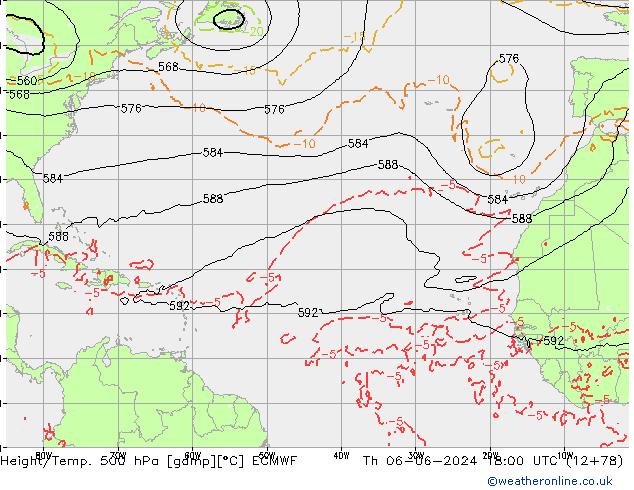 Z500/Regen(+SLP)/Z850 ECMWF do 06.06.2024 18 UTC