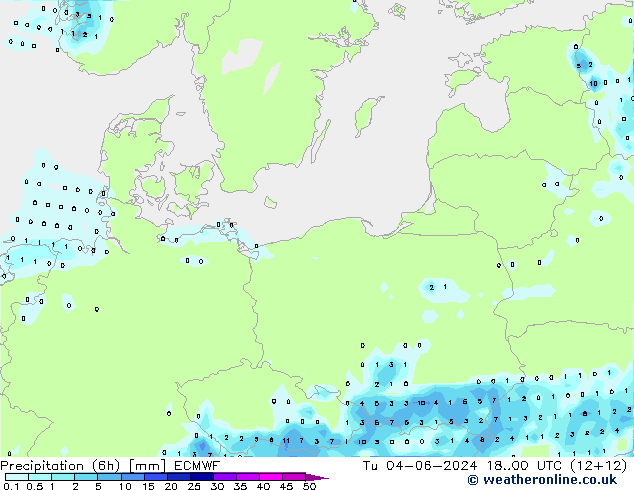 Z500/Rain (+SLP)/Z850 ECMWF mar 04.06.2024 00 UTC