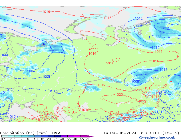 Z500/Rain (+SLP)/Z850 ECMWF Tu 04.06.2024 00 UTC