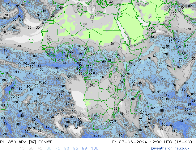 RV 850 hPa ECMWF vr 07.06.2024 12 UTC