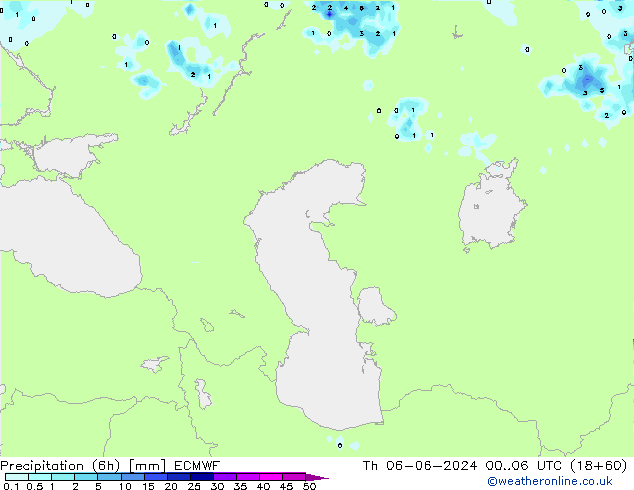 Z500/Rain (+SLP)/Z850 ECMWF Qui 06.06.2024 06 UTC