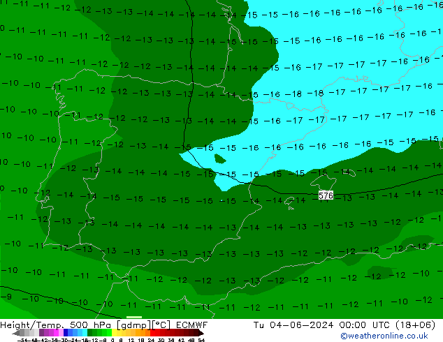 Z500/Rain (+SLP)/Z850 ECMWF mar 04.06.2024 00 UTC