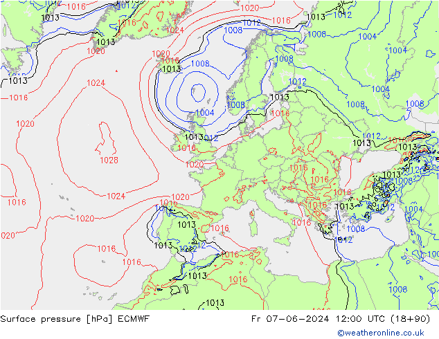      ECMWF  07.06.2024 12 UTC