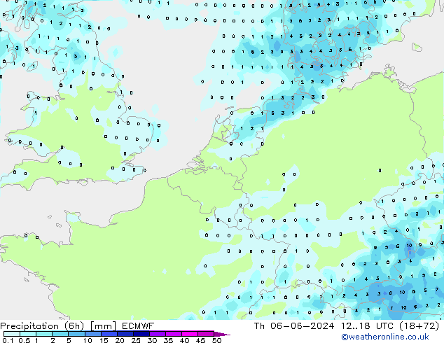 Z500/Regen(+SLP)/Z850 ECMWF do 06.06.2024 18 UTC