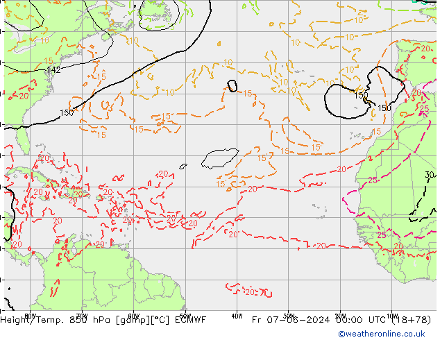 Z500/Rain (+SLP)/Z850 ECMWF Sex 07.06.2024 00 UTC