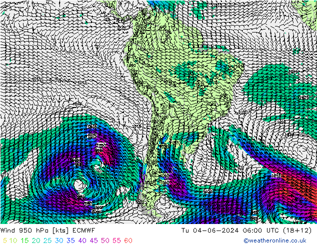  950 hPa ECMWF  04.06.2024 06 UTC