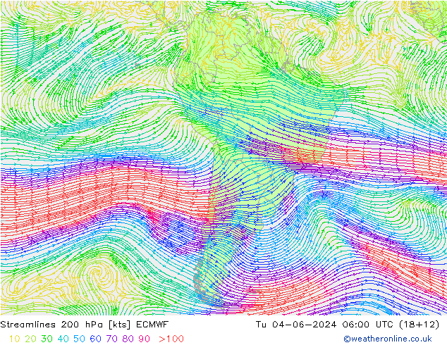  200 hPa ECMWF  04.06.2024 06 UTC