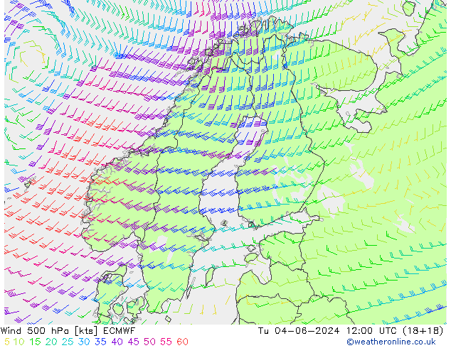  500 hPa ECMWF  04.06.2024 12 UTC