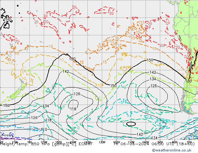 Z500/Rain (+SLP)/Z850 ECMWF  06.06.2024 06 UTC