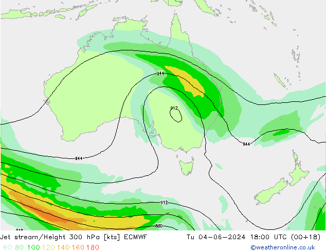 Courant-jet ECMWF mar 04.06.2024 18 UTC