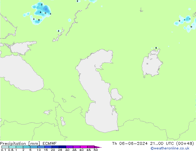 Yağış ECMWF Per 06.06.2024 00 UTC