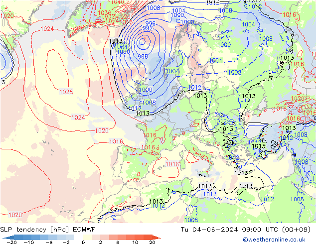   ECMWF  04.06.2024 09 UTC