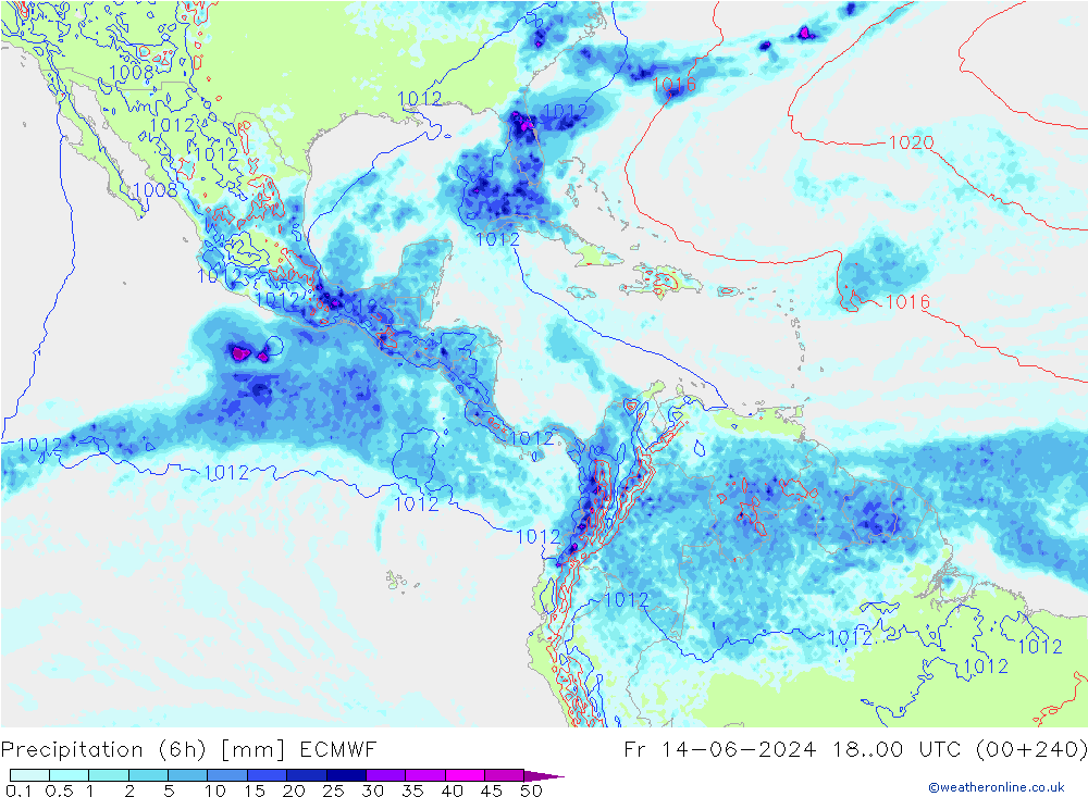 opad (6h) ECMWF pt. 14.06.2024 00 UTC