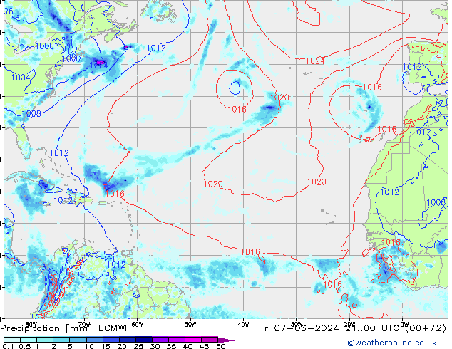 precipitação ECMWF Sex 07.06.2024 00 UTC