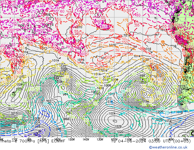 Theta-e 700hPa ECMWF mar 04.06.2024 03 UTC