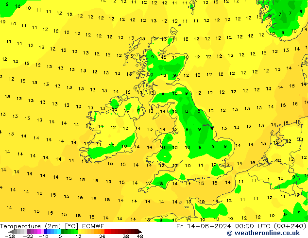     ECMWF  14.06.2024 00 UTC