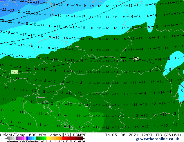 Z500/Rain (+SLP)/Z850 ECMWF Do 06.06.2024 12 UTC